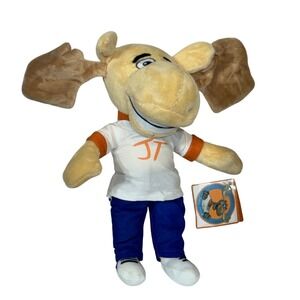 Jam Time JT Mascot Plush Moose Stuffed Animal with Tags